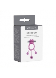 Фиолетовое эрекционное виброкольцо Ball Banger Cock - Me You Us - в Краснодаре купить с доставкой