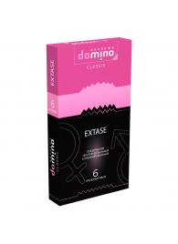 Презервативы с точками и рёбрышками DOMINO Classic Extase - 6 шт. - Domino - купить с доставкой в Краснодаре