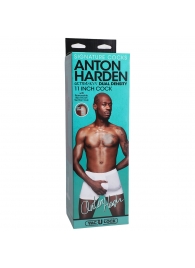 Коричневый фаллоимитатор-гигант Anton Harden 11 inch ULTRASKYN Cock - 29,2 см. - Doc Johnson