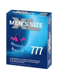 Стимулирующая насадка на пенис MEN SIZE 777 - Sitabella - в Краснодаре купить с доставкой