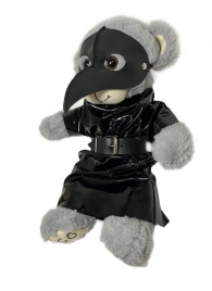 Плюшевый БДСМ-мишка в костюме чумного доктора - БДСМ Арсенал - купить с доставкой в Краснодаре