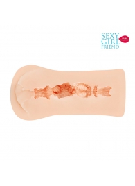 Телесный мастурбатор-вагина со складками на входе - Bior toys - #SOTBIT_REGIONS_UF_V_REGION_NAME# купить с доставкой