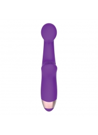 Фиолетовый массажёр для G-точки G-Spot Pleaser - 19 см. - Adam & Eve