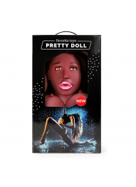 Темнокожая надувная секс-кукла с вибрацией Лионелла - Bior toys - в Краснодаре купить с доставкой