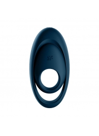 Темно-синее эрекционное кольцо Glorious Duo - Satisfyer - в Краснодаре купить с доставкой