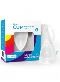 Прозрачная менструальная чаша OneCUP Classic - размер S - OneCUP - купить с доставкой #SOTBIT_REGIONS_UF_V_REGION_NAME#