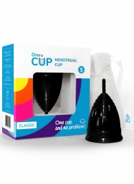 Черная менструальная чаша OneCUP Classic - размер S - OneCUP - купить с доставкой #SOTBIT_REGIONS_UF_V_REGION_NAME#