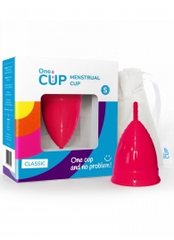 Розовая менструальная чаша OneCUP Classic - размер S - OneCUP - купить с доставкой #SOTBIT_REGIONS_UF_V_REGION_NAME#