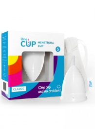 Белая менструальная чаша OneCUP Classic - размер S - OneCUP - купить с доставкой #SOTBIT_REGIONS_UF_V_REGION_NAME#