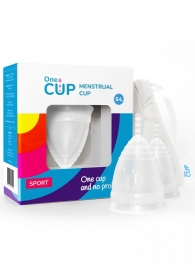 Набор из 2 менструальных чаш OneCUP Sport - OneCUP - купить с доставкой #SOTBIT_REGIONS_UF_V_REGION_NAME#