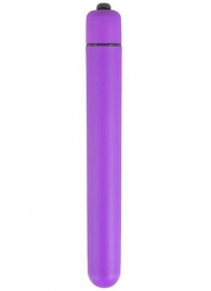 Фиолетовая удлиненная вибропуля - 13 см. - Главсексмаг