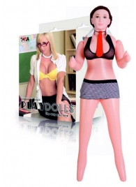 Надувная секс-кукла с реалистичной головой в костюме учительницы - ToyFa - в Краснодаре купить с доставкой