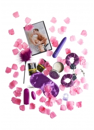 Эротический набор FANTASTIC PURPLE SEX TOY KIT - Toy Joy - купить с доставкой в Краснодаре