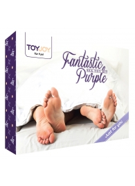 Эротический набор FANTASTIC PURPLE SEX TOY KIT - Toy Joy - купить с доставкой в Краснодаре