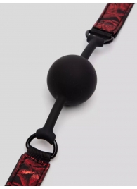 Кляп-шар на двусторонних ремешках Reversible Silicone Ball Gag - Fifty Shades of Grey - купить с доставкой в Краснодаре