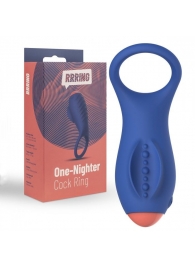 Синее эрекционное кольцо RRRING One Nighter Cock Ring - FeelzToys - в Краснодаре купить с доставкой