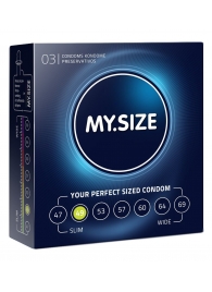 Презервативы MY.SIZE размер 49 - 3 шт. - My.Size - купить с доставкой в Краснодаре