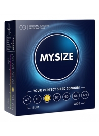 Презервативы MY.SIZE размер 53 - 3 шт. - My.Size - купить с доставкой в Краснодаре