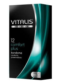 Контурные презервативы VITALIS PREMIUM comfort plus - 12 шт. - Vitalis - купить с доставкой в Краснодаре