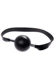 Чёрный резиновый кляп-шар - Sitabella - купить с доставкой #SOTBIT_REGIONS_UF_V_REGION_NAME#