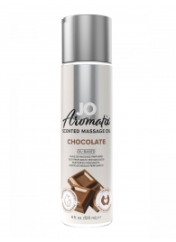 Массажное масло JO Aromatix Massage Oil Chocolate с ароматом шоколада - 120 мл. - System JO - купить с доставкой в Краснодаре