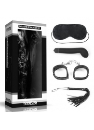 БДСМ-набор Deluxe Bondage Kit: маска, вибратор, наручники, плётка - Lovetoy - купить с доставкой в Краснодаре