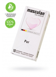 Супертонкие презервативы Masculan Pur - 10 шт. - Masculan - купить с доставкой в Краснодаре