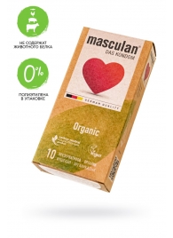 Экологически чистые презервативы Masculan Organic - 10 шт. - Masculan - купить с доставкой в Краснодаре