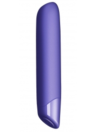 Фиолетовый классический вибратор Very Peri - 16 см. - Sugar Boo