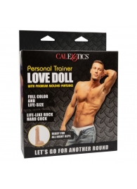 Надувная кукла с фаллосом Personal Trainer Love Doll - California Exotic Novelties - в Краснодаре купить с доставкой