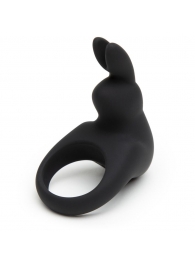 Черное эрекционное виброкольцо Happy Rabbit Rechargeable Rabbit Cock Ring - Happy Rabbit - в Краснодаре купить с доставкой