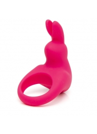 Розовое эрекционное виброкольцо Happy Rabbit Rechargeable Rabbit Cock Ring - Happy Rabbit - в Краснодаре купить с доставкой