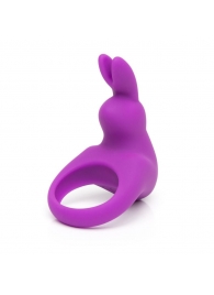 Фиолетовое эрекционное виброкольцо Happy Rabbit Rechargeable Rabbit Cock Ring - Happy Rabbit - в Краснодаре купить с доставкой