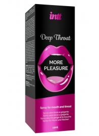 Спрей для орального секса Deep throat - 12 мл. - INTT - купить с доставкой в Краснодаре