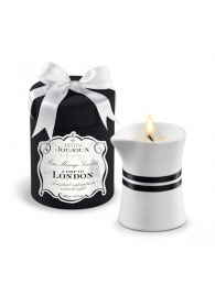Массажное масло в виде большой свечи Petits Joujoux London с ароматом ревеня, амбры и чёрной смородины - MyStim - купить с доставкой в Краснодаре