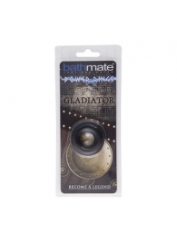 Чёрное эрекционное кольцо Gladiator - Bathmate - в Краснодаре купить с доставкой