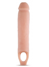 Телесная насадка на пенис 11.5 Inch Cock Sheath Penis Extender - 29,2 см. - Blush Novelties - в Краснодаре купить с доставкой
