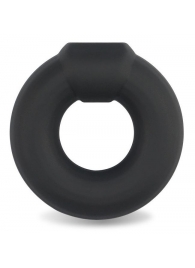 Черное эрекционное кольцо Ultra Soft Platinum Cure Silicone Cockring - Lovetoy - в Краснодаре купить с доставкой