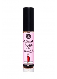 Бальзам для губ Lip Gloss Vibrant Kiss со вкусом колы - 6 гр. - Secret Play - купить с доставкой в Краснодаре