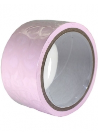Розовый скотч для связывания Bondage Tape - 15 м. - Eroticon - купить с доставкой в Краснодаре