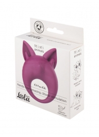 Фиолетовое перезаряжаемое эрекционное кольцо Kitten Kiki - Lola Games - в Краснодаре купить с доставкой
