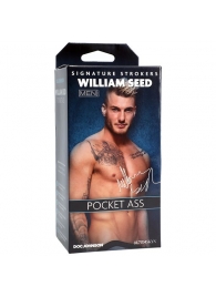 Телесный мастурбатор-анус William Seed Pocket Ass - Doc Johnson - в Краснодаре купить с доставкой