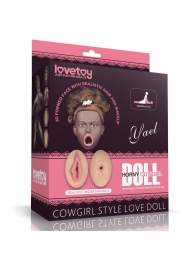 Темнокожая секс-кукла с реалистичными вставками Cowgirl Style Love Doll - Lovetoy - в Краснодаре купить с доставкой