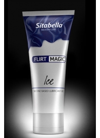 Силиконовая гель-смазка FLIRT MAGIC Ice с лёгким пролонгирующим эффектом - 75 мл. - Sitabella - купить с доставкой в Краснодаре