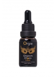 Возбуждающий гель для клитора ORGIE Orgasm Drops Vibe - 15 мл. - ORGIE - купить с доставкой в Краснодаре