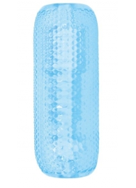 Голубой текстурированный мастурбатор Palm Stroker No.1 - Chisa - в Краснодаре купить с доставкой