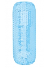 Голубой текстурированный мастурбатор Palm Stroker No.2 - Chisa - в Краснодаре купить с доставкой