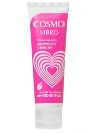 Возбуждающий гель на водно-силиконовой основе Cosmo Vibro с ароматом земляники - 50 гр. - Биоритм - купить с доставкой в Краснодаре
