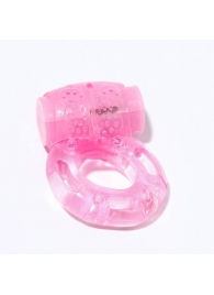 Розовое мягкое эрекционное кольцо с вибрацией - Сима-Ленд - в Краснодаре купить с доставкой