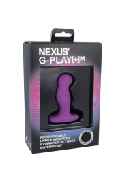 Фиолетовая вибровтулка Nexus G-Play+ M - Nexus Range - в Краснодаре купить с доставкой